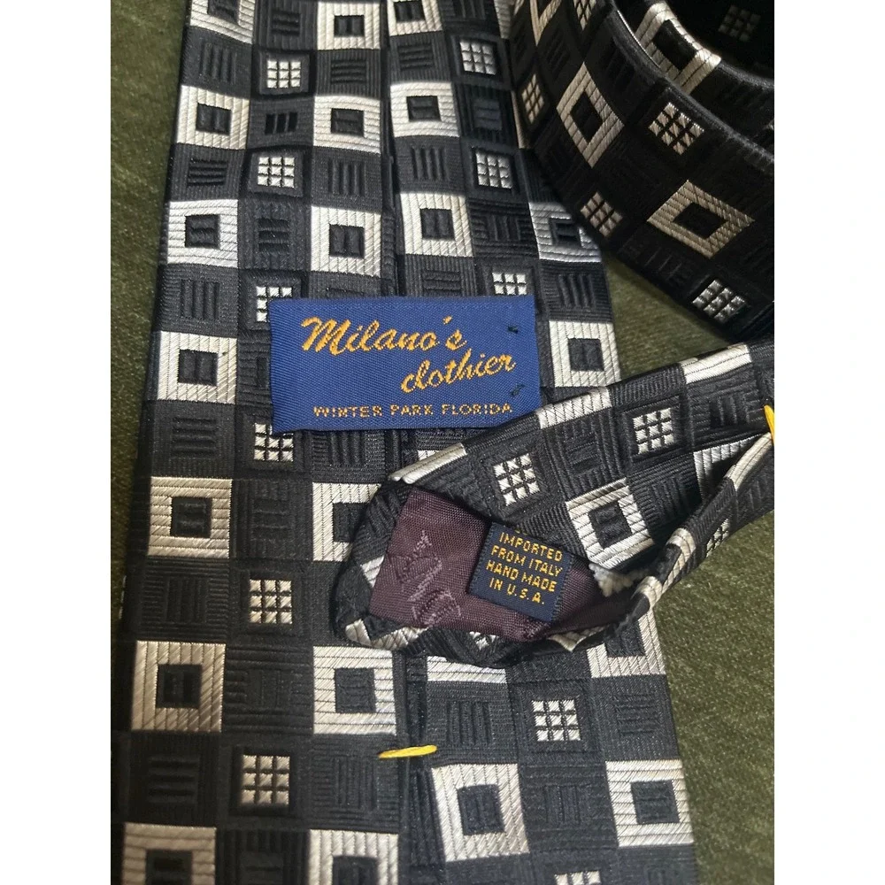 Milanos Clothier three silk